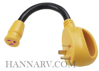Marinco RV 30 Amp Male To 15 Amp Female Adapter | 3015ARV